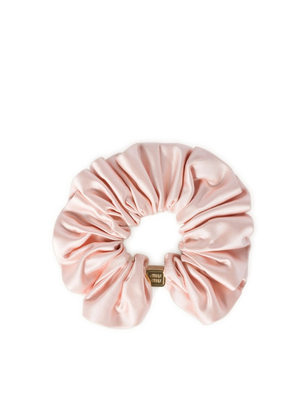 Rare! Miu Miu satin scrunchie